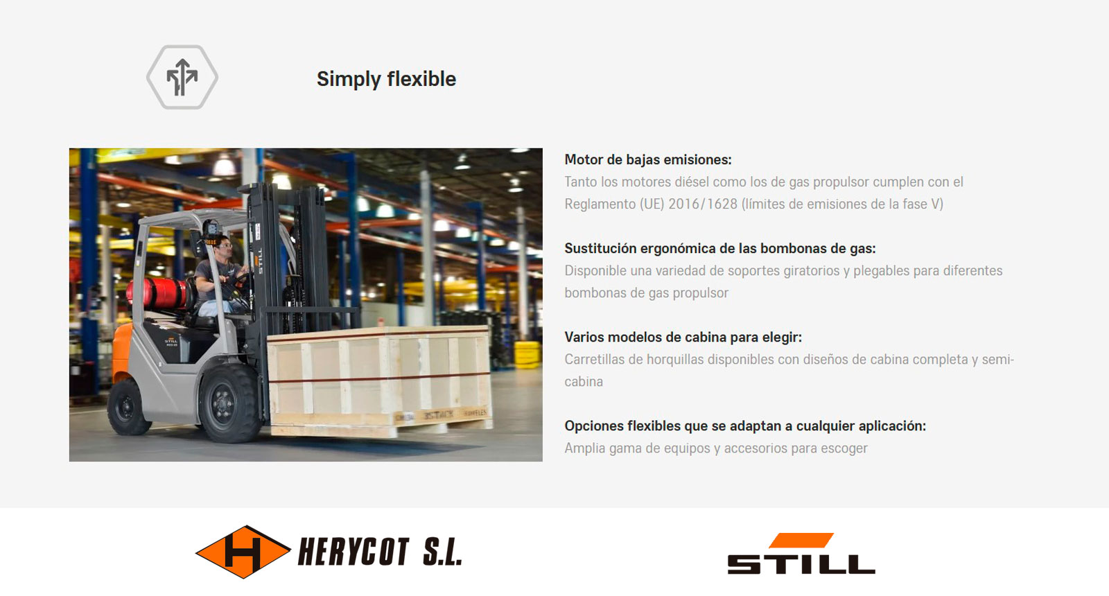 Simply flexible - Carretilla Diésel y de Gas STILL RCD/RCG 15-20