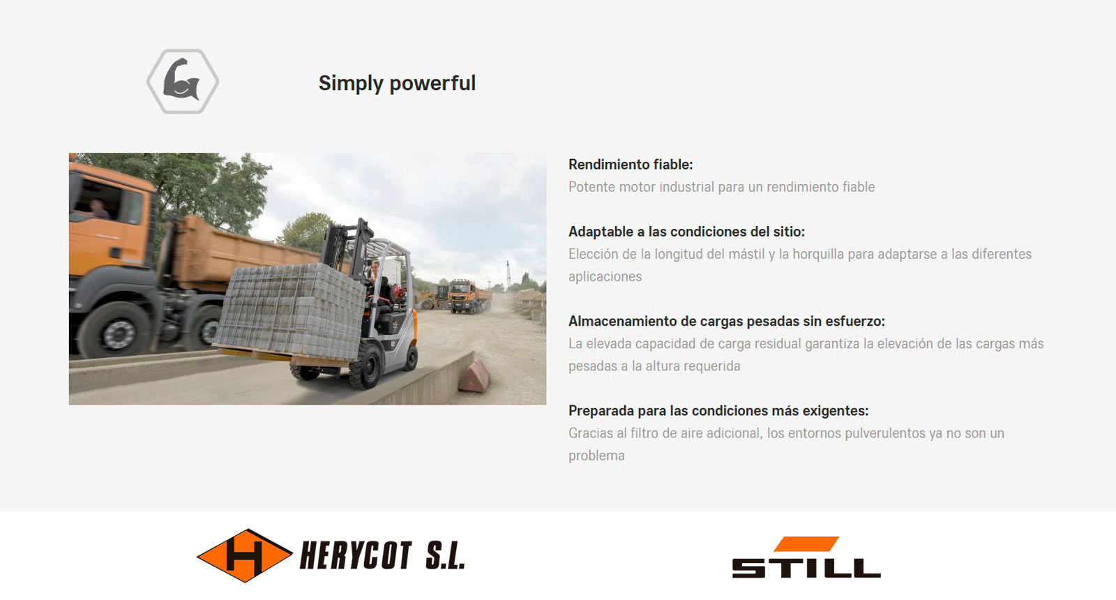 Simply powerful - Carretilla Diésel y de Gas STILL RCD/RCG 15-20