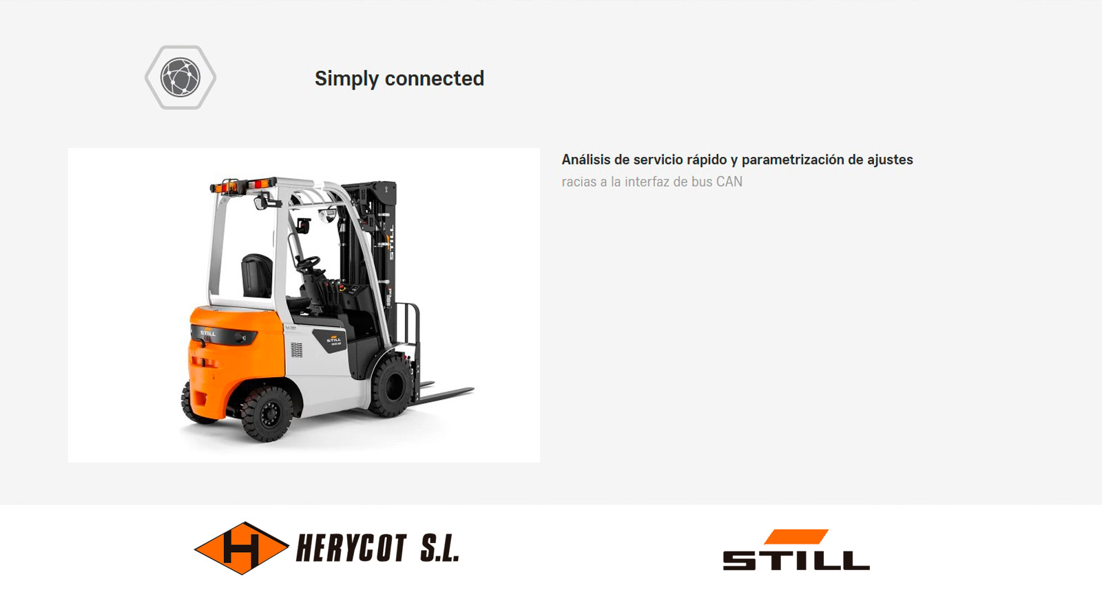 Simply connected - Carretilla Eléctrica STILL RCE 15-20