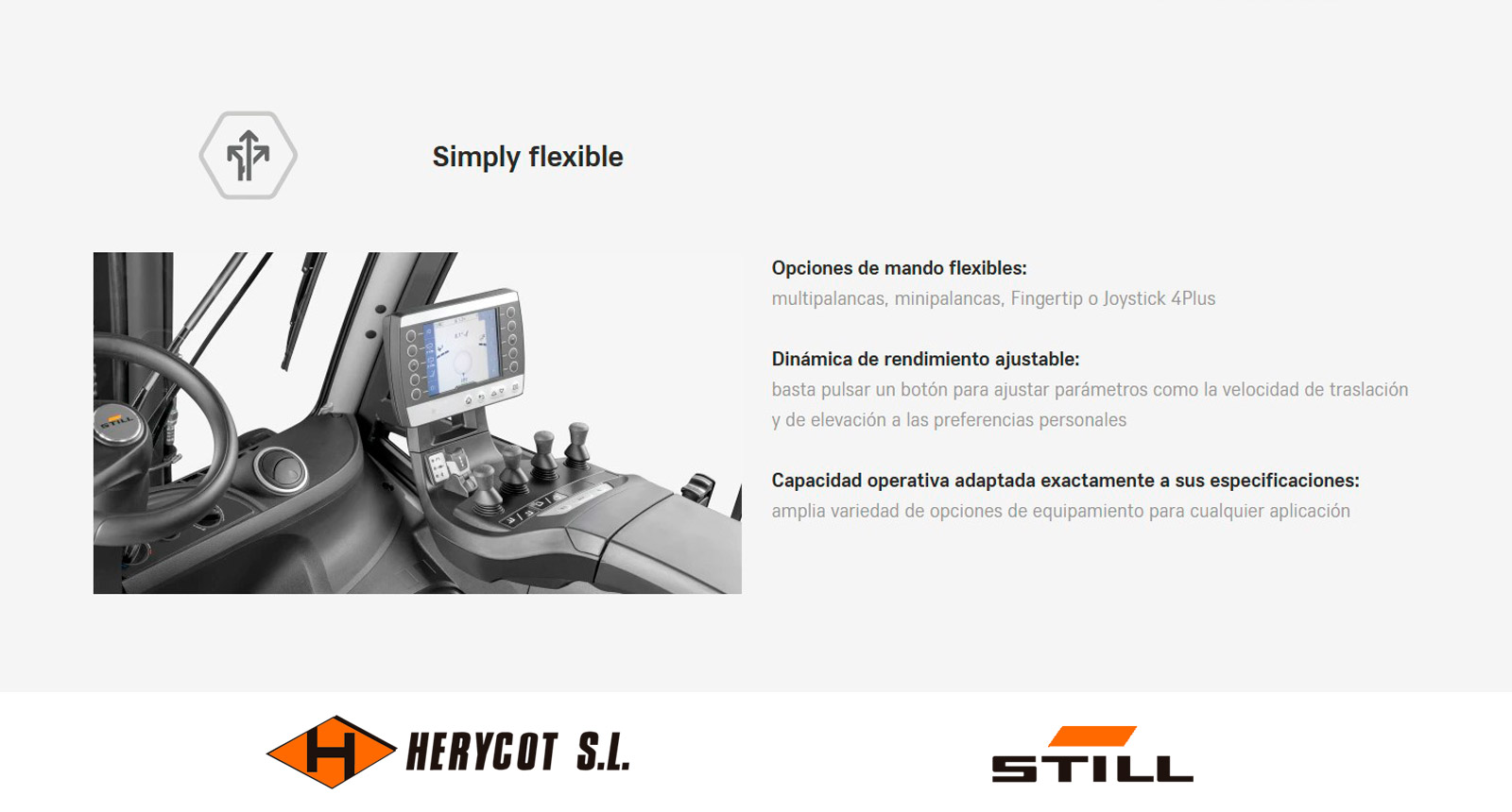 Simply flexible - Carretilla Eléctrica STILL RX 60 2,5 – 3,5 t