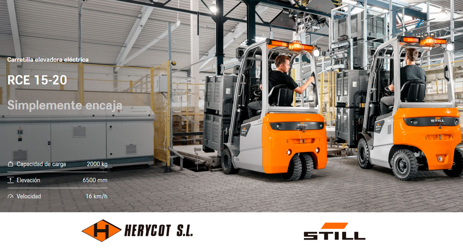 Carretilla Eléctrica STILL RCE 15 - 20