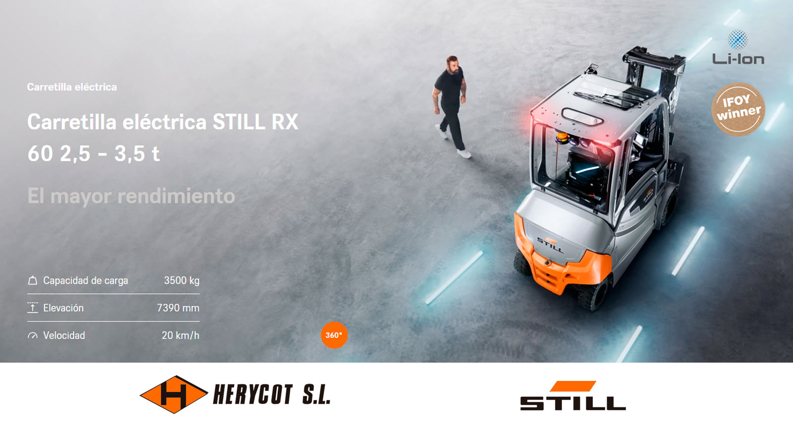 Carretilla Eléctrica STILL RX 60 2,5 - 3,5 t